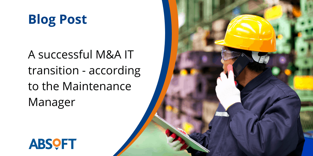 Mergers and Acquisitions in Oil and Gas - Maintenance Manager